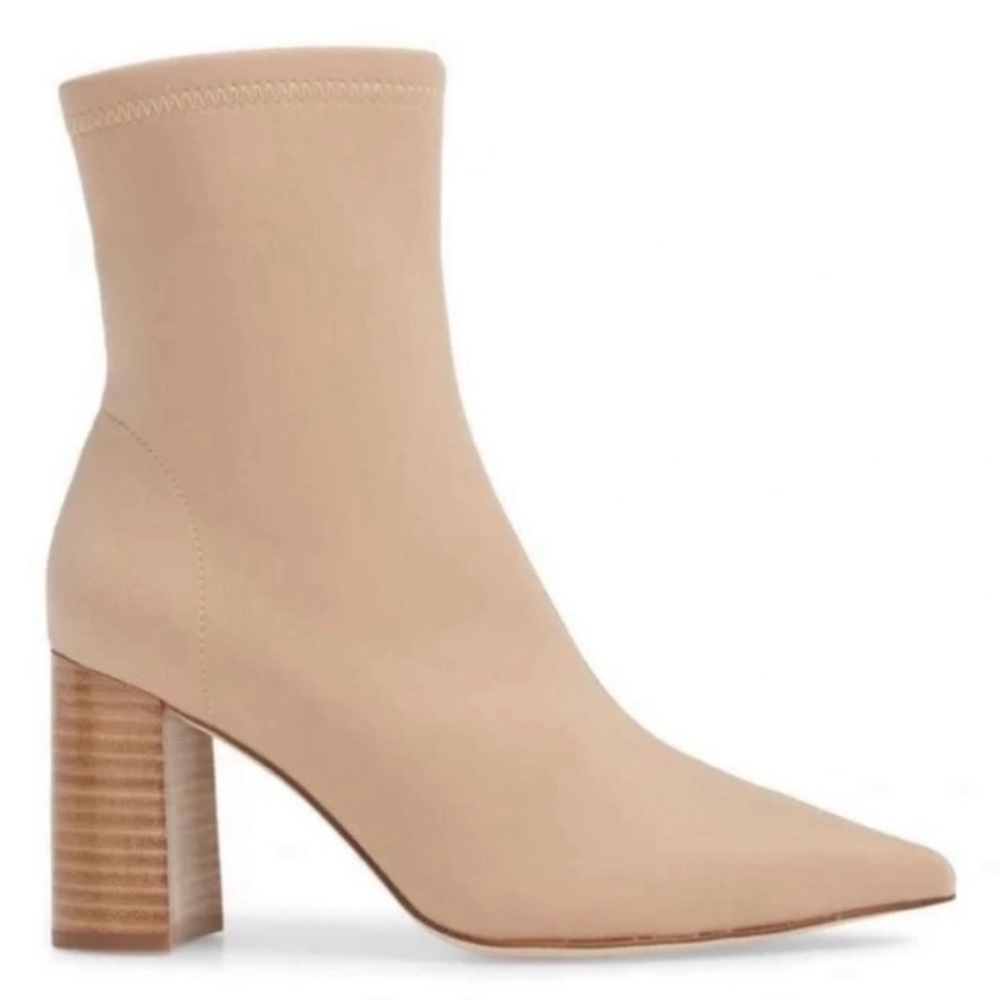 Jeffrey Campbell beige booties